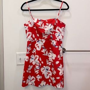 Floral mini dress